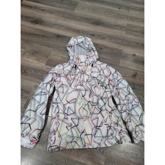 Volcom Women's Thermonite‎ 10k Snowboarding Jacket size Small #1 - Picture 1 of 7